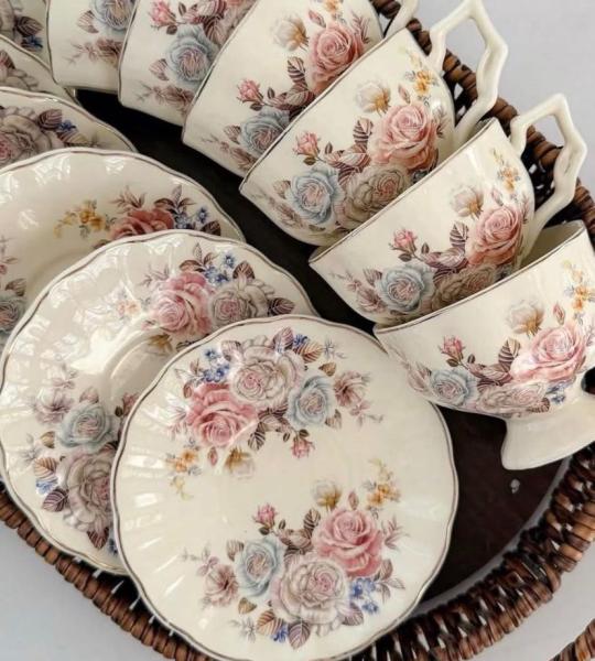 طقم فناجين روماني