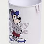 سلة قماش ابيض و ميكي ماوس