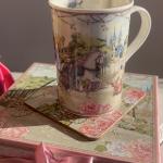 كوب روميو وجوليت  مع كوستر و معلقة