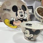 ميكي  ماوس صحن وزبدية